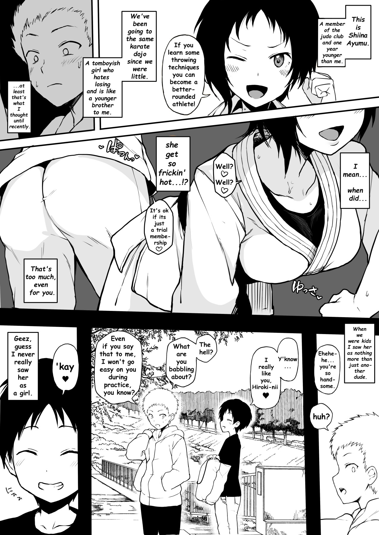 Hentai Manga Comic-My Childhood Friend's Getting Fucked By a Black Transfer Student Chapter 1-6 part 1 Plus Bonus chapter: Stolen Mother's Breasts-Read-34